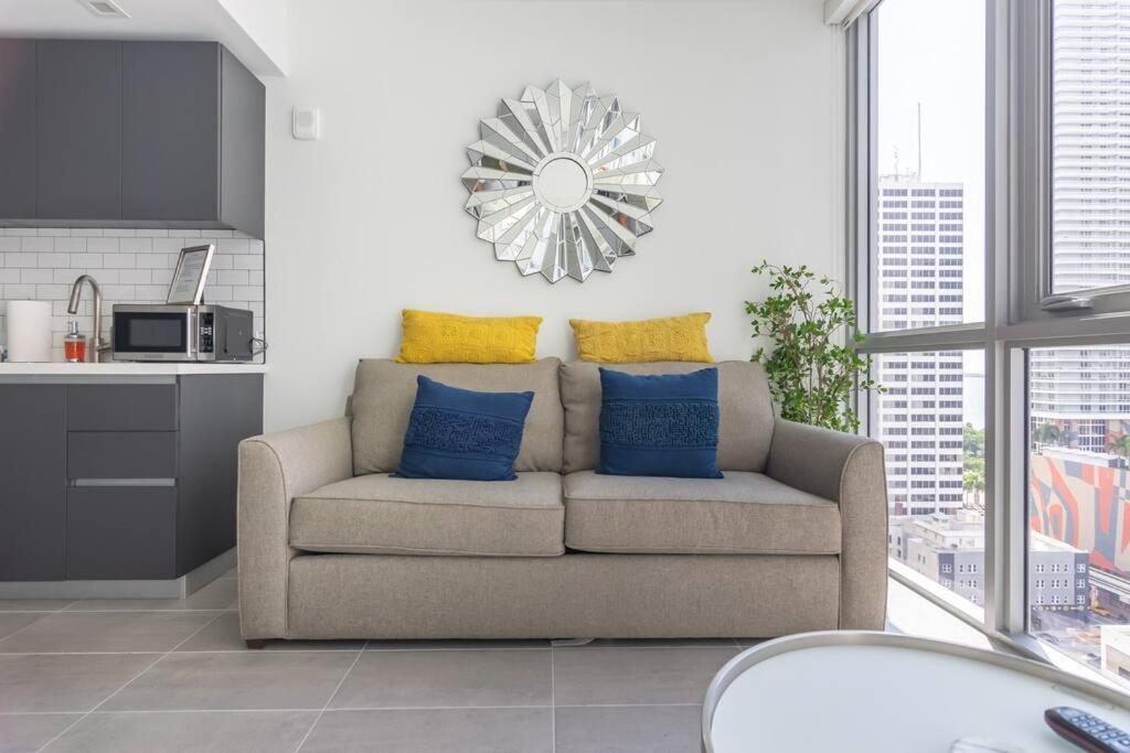 Amazing Condo In Downtown Miami/Brickell W/Parking Exterior foto